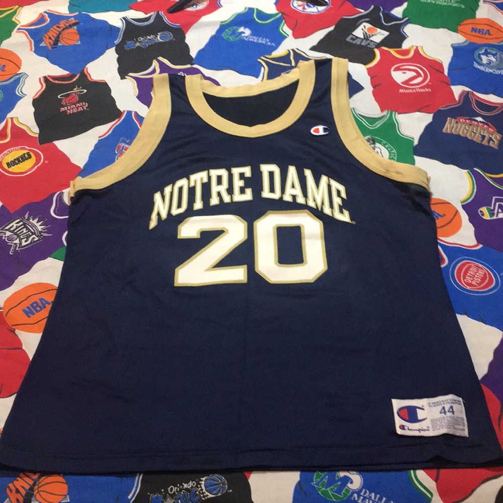 Vintage Champion Notre Dame Jersey